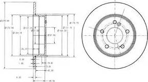 Dr!ve+ DP1010.11.0922 - Спирачен диск vvparts.bg