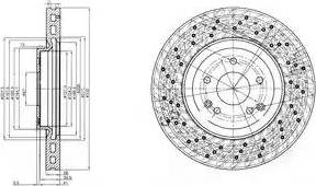 Mercedes-Benz 2034211312 - Спирачен диск vvparts.bg