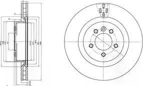 Dr!ve+ DP1010.11.0522 - Спирачен диск vvparts.bg