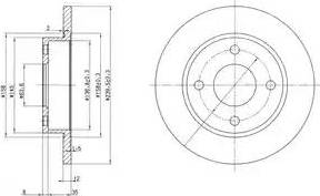 Dr!ve+ DP1010.11.0086 - Спирачен диск vvparts.bg