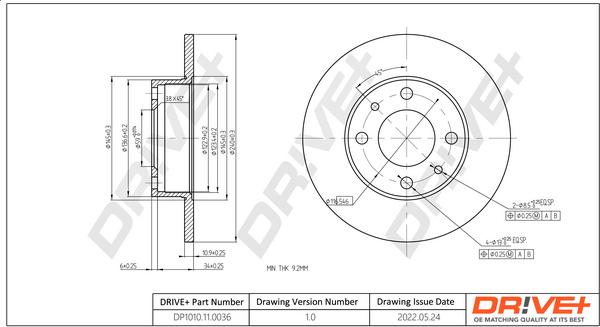 Remy RAD1010C - Спирачен диск vvparts.bg