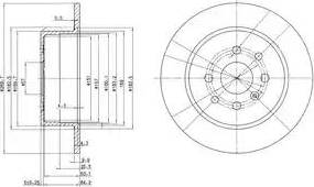 Dr!ve+ DP1010.11.0119 - Спирачен диск vvparts.bg