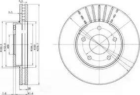 Dr!ve+ DP1010.11.0815 - Спирачен диск vvparts.bg