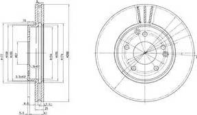 Dr!ve+ DP1010.11.0833 - Спирачен диск vvparts.bg