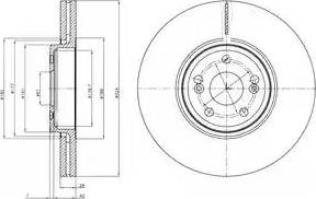 Dr!ve+ DP1010.11.0344 - Спирачен диск vvparts.bg