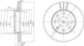 Dr!ve+ DP1010.11.0350 - Спирачен диск vvparts.bg