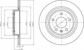 Dr!ve+ DP1010.11.0314 - Спирачен диск vvparts.bg