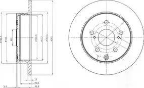 Dr!ve+ DP1010.11.0269 - Спирачен диск vvparts.bg