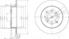 Dr!ve+ DP1010.11.0260 - Спирачен диск vvparts.bg