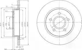 Dr!ve+ DP1010.11.0238 - Спирачен диск vvparts.bg