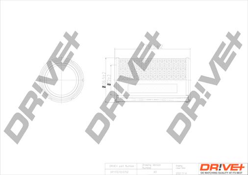 Dr!ve+ DP1110.10.0752 - Въздушен филтър vvparts.bg