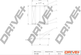 Dr!ve+ DP1110.11.0095 - Маслен филтър vvparts.bg