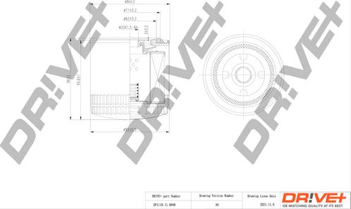 Dr!ve+ DP1110.11.0048 - Маслен филтър vvparts.bg