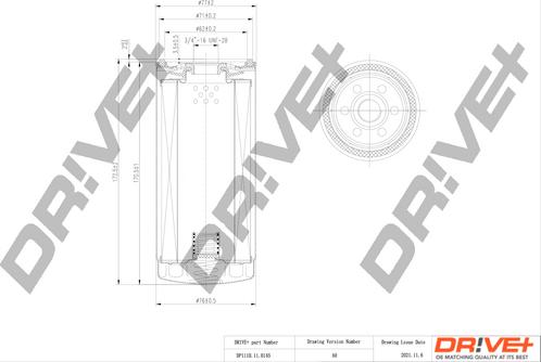 Dr!ve+ DP1110.11.0145 - Маслен филтър vvparts.bg