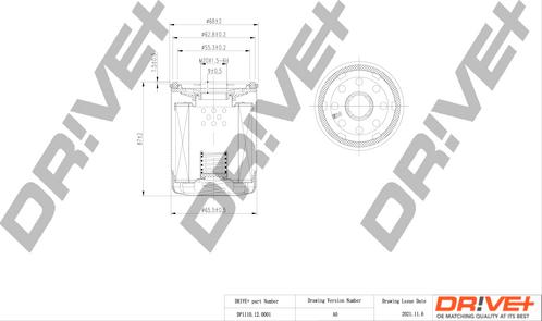 Dr!ve+ DP1110.11.0150 - Маслен филтър vvparts.bg