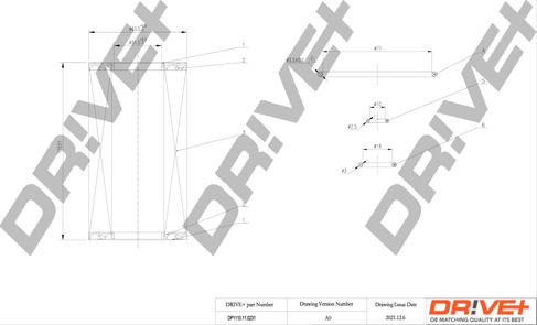 Dr!ve+ DP1110.11.0231 - Маслен филтър vvparts.bg