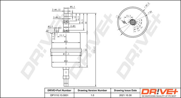 Dr!ve+ DP1110.13.0001 - Горивен филтър vvparts.bg