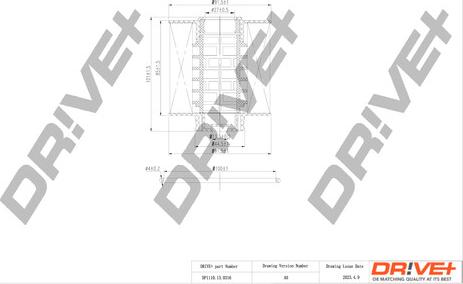 Dr!ve+ DP1110.13.0316 - Горивен филтър vvparts.bg