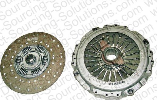 DSS 104621OEM - Комплект съединител vvparts.bg