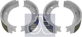 DT Spare Parts 4.91489 - Комплект спирачна челюст, ръчна спирачка vvparts.bg