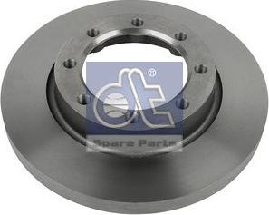 DT Spare Parts 4.65961 - Спирачен диск vvparts.bg