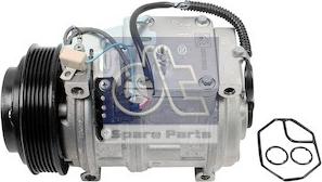 DT Spare Parts 4.66834 - Компресор, климатизация vvparts.bg