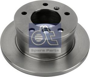 DT Spare Parts 4.63986 - Спирачен диск vvparts.bg