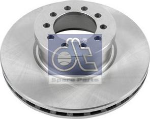 DT Spare Parts 4.62214 - Спирачен диск vvparts.bg