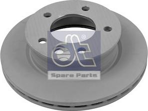 DT Spare Parts 4.67729 - Спирачен диск vvparts.bg