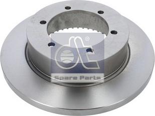 DT Spare Parts 6.60026 - Спирачен диск vvparts.bg