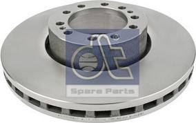 DT Spare Parts 6.61005 - Спирачен диск vvparts.bg