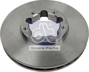 DT Spare Parts 6.61027 - Спирачен диск vvparts.bg