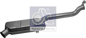 DT Spare Parts 1.12684 - Изпускателна тръба vvparts.bg