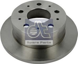 DT Spare Parts 12.41002 - Спирачен диск vvparts.bg