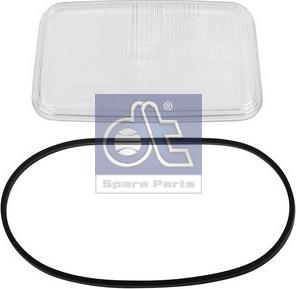 DT Spare Parts 1.21045 - Стъкло за светлините, главен фар vvparts.bg