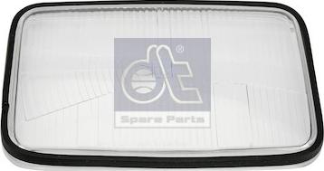 DT Spare Parts 1.21046 - Стъкло за светлините, главен фар vvparts.bg