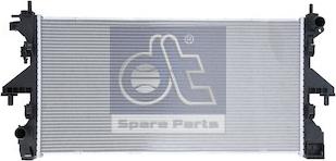 DT Spare Parts 12.17010 - Радиатор, охлаждане на двигателя vvparts.bg