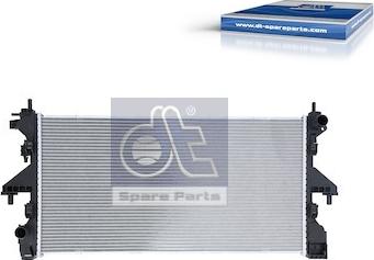 DT Spare Parts 12.17010 - Радиатор, охлаждане на двигателя vvparts.bg