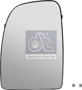 DT Spare Parts 12.83403 - Стъкло на огледало, външно огледало vvparts.bg