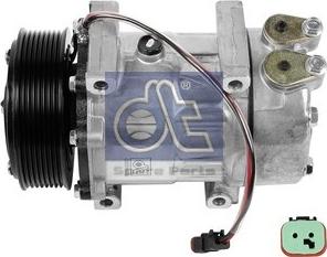 DT Spare Parts 1.23024 - Компресор, климатизация vvparts.bg