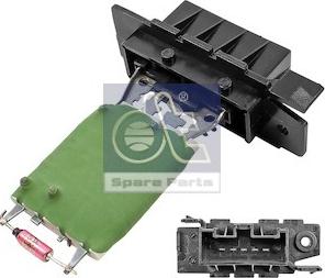 DT Spare Parts 12.77120 - Съпротивление, вентилатор за вътрешно пространство vvparts.bg