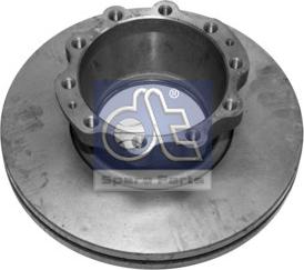 DT Spare Parts 3.62060 - Спирачен диск vvparts.bg