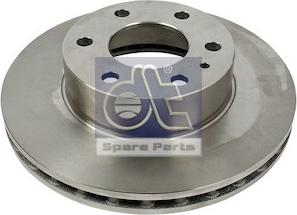 DT Spare Parts 7.36081 - Спирачен диск vvparts.bg