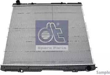 DT Spare Parts 7.21010 - Радиатор, охлаждане на двигателя vvparts.bg