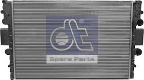 DT Spare Parts 7.21028 - Радиатор, охлаждане на двигателя vvparts.bg
