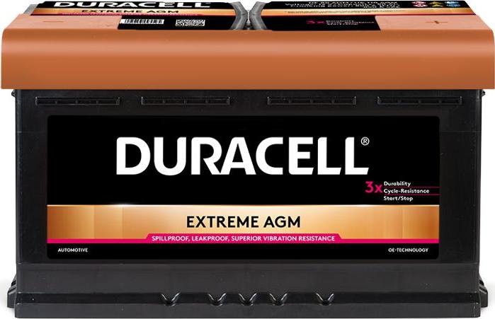 DURACELL 016580010801 - Стартов акумулатор vvparts.bg