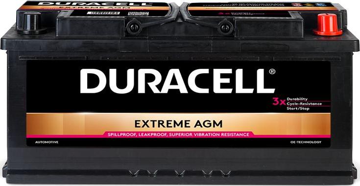 DURACELL 016605010801 - Стартов акумулатор vvparts.bg