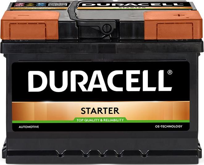 DURACELL 010555190801 - Стартов акумулатор vvparts.bg