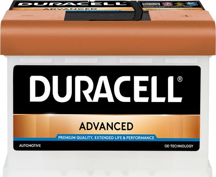 DURACELL 013550400801 - Стартов акумулатор vvparts.bg