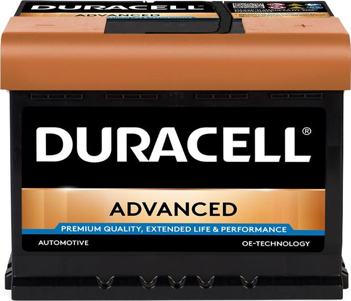 DURACELL 013562190801 - Стартов акумулатор vvparts.bg